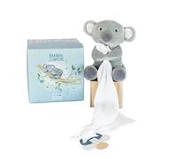 Doudou et Compagnie - Collection UNICEF - Doudou Attache-Sucette Koala Gris - Accroche Tétine 12 cm - Cadeau de Naissance pour Bébé Fille et Garçon - Garantie Doudou Perdu - Bébé & Moi - DC3787