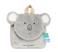 Doudou et Compagnie - Collection UNICEF - Sac à Dos Peluche Doudou Koala Gris - 20 x 20 x 10 cm - Cadeau Naissance Idéal pour Bébé Fille et Garçon - Pour la Crèche/ Nounou - Bébé & Moi-- DC3832