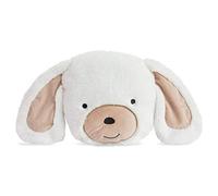 Doudou et Compagnie - Coussin Enfant Chien - 27 cm - Blanc/Beige - Coussin Aussi Doux - DC3249