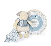 Doudou et Compagnie - Doudou Chien - 22 cm - Beige - Cadeau bébé - DC3964 | Chien 22 cm, coloris beige, toucher doux, lavable à 30°C selon indications, compagnon câlin pour bébé et enfant