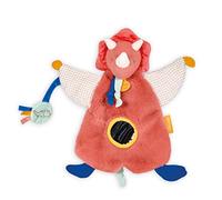 Doudou et Compagnie – Doudou marionnette d'éveil Lou Calinosaures Terracotta 25 cm – DC3947