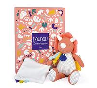 Doudou et Compagnie - Doudou Dinosaure - Pantin Dino - Terracotta - 25 cm - LES CALINOSAURES - DC3946