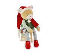 Doudou et Compagnie - Doudou FARCEUR Cotillon - Doudou Peluche pour Enfants dès la Naissance - 27 cm - Boite Cadeau Maisonnette - Idée Cadeau Avent Noël Lutin Farceur - Garantie Doudou Perdu - DC4255