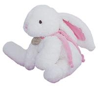 Doudou et Compagnie - Doudou Lapin Bonbon - Boite Cadeau - Rose - 30 Cm - Doux - Idée Cadeau de Naissance Fille et Garçon - Garantie Doudou Perdu - 1242