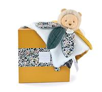 DOUDOU ET COMPAGNIE - Doudou Lion Jaune avec Pétales - Boîte Cadeau - 27 Cm - Collection Boh'aime - Idée Cadeau de Naissance Fille et Garçon - Garantie Doudou Perdu - DC4025