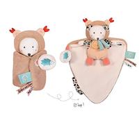 Doudou et Compagnie - Doudou Ours - Doudou cape - Beige - 25 cm - DOUDOU PAPILLOTE - DC3951