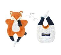 Doudou et Compagnie – Doudou peluche sac Renard Tout Doux 30 cm Orange Petits Futés DC3828