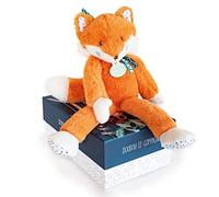 Doudou et Compagnie - Doudou Renard Roux - Tiwipi - Boite Cadeau - 30 Cm - Doux - Idée de Cadeau Naissance Fille et Garçon - Garantie Doudou Perdu - DC3637