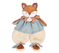 Doudou et Compagnie - Doudou plat Timo renard - Sensoriel - 29 cm - Orange
