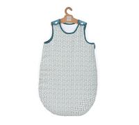 DOUDOU ET COMPAGNIE - Gigoteuse YOCA LE KOALA - Douillette Bleu Fleuri Pour Bébé de 0 à 6 mois - 70 cm - Cocon Douceur - Confort Pour le Sommeil - Ouverture Pression - Cadeau De Naissance - DC4038