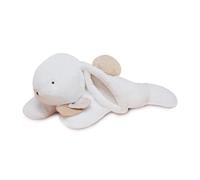 DOUDOU ET COMPAGNIE - Grande Peluche Doudou Lapin Happy Wild - Blanc & Beige - 65cm - Collection Happy Doudou - Peluche Douce - Idée Cadeau Enfants et Naissance Bébé - Garantie Doudou Perdu - DC3854