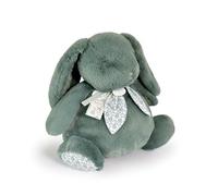 Doudou et Compagnie - Grande Peluche Lapin Doudou Pantin Vert Sauge 42cm - Doudou Peluche Douce pour Bébé dès la Naissance - Idée Cadeau - Garantie Doudou Perdu - DC4250