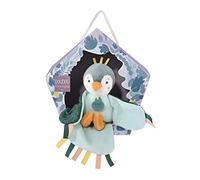 Doudou et Compagnie - La Colline aux Oiseaux - Doudou CUI-CUI Amande (avec Son)- Vert - 23cm - Cadeau Naissance - Jolie boîte nichoir - DC4047