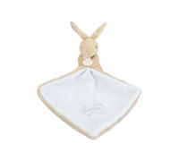 Doudou et Compagnie - Lapin Beige avec Fleur - Peluche Bébé Mixte Ultra Douce dès la Naissance - avec Boîte Cadeau pour Offrir - Garantie Perdu - DC4364