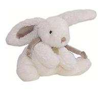 Doudou et Compagnie Lapin Bonbon + Coffre Taupe 75 cm Neutre G