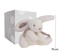 DOUDOU ET COMPAGNIE Lapin Bonbon - Lapin Bonbon Taupe 75cm + Coffret