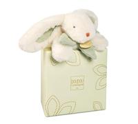 Doudou et Compagnie - Lapin Bonbon Pantin - 30 cm - Vert Sauge - Peluche Bébé Ultra Moelleuse - Idée Cadeau Naissance Mixte - Lavable en Machine 30° - Doudou de Collection avec Boîte - DC4663