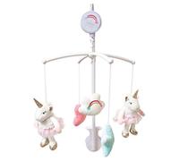 Doudou et Compagnie - Mobile Musical Bébé Avec Peluche Licorne - 90 cm - Blanc - Ma Jolie Licorne - DC3436