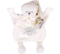 Doudou et Compagnie Ours Cape Blanc Anniversaire 25 ans Blanc