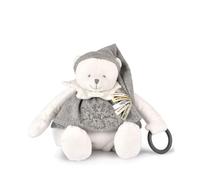 DOUDOU 25 ANS - OURS ARGENT Pantin d'activités