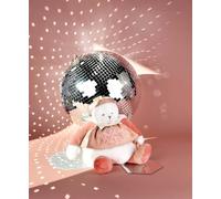 DOUDOU 25 ANS - OURS ROSE Pantin d'activités