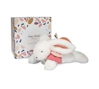 Pantin pompon Doudou et Compagnie Happy Boho 25 cm Blanc et Rose F