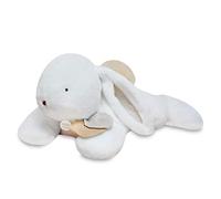 Doudou et Compagnie - Peluche Géant Lapin - 80 cm - Très Grande Peluche - Très Douce et Mignonne pour les Calins - Beige - Cadeau de Naissance Bébé - Collection HAPPY WILD - DC3857