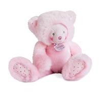Doudou et Compagnie - Peluche Ourson - 30 cm - Rose - Trop Mimi - DC3552