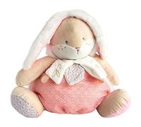 Doudou et Compagnie - Peluche Range-Pyjama Enfant - Lapin - 38 cm - Rose - Lapin de Sucre - DC3495