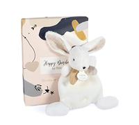 Doudou et Compagnie – Doudou Happy Wild – Blanc – Mixte – 17 cm