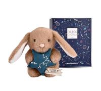 Doudou et Compagnie - Petit Doudou Lapin Sagittaire 12 cm - Doudou Bébé Collection Astro avec Constellation Brodée - Étoile Douce - Idée Cadeau Naissance Bébé Fille Garçon Nouveau-né - DC4659