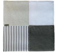 DOUDOU ET COMPAGNIE Tapidou - Tapis mosaique blanc et gris Neutre G