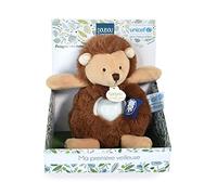 DOUDOU ET COMPAGNIE - Veilleuse Hérisson Lumineuse - 15 cm - Collection UNICEF - Peluche Aide Endormissement - Idée Cadeau Naissance Filles Garçons - Doudou Éveil Visuel de l'Enfant Doux - DC3995