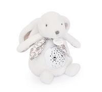 Veilleuse musicale lapin doudou - Blanc - DOUDOU ET COMPAGNIE Multicolore G