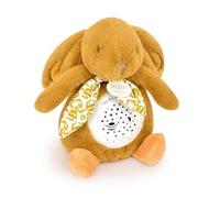 Doudou et Compagnie – Veilleuse musicale Lapin ocre – Projection d’étoiles, mélodies apaisantes
