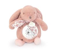 Veilleuse musicale Lapin Projection ROSE Doudou & Compagnie