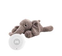 Flow Amsterdam Peluche bruit blanc George l'éléphant gris pour s'endormir TU