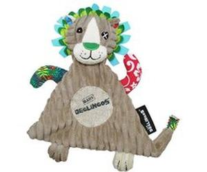 Doudou Globe Trotoys Baby Jélékros le Lion Marron G