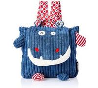 Sac à dos - LES DEGLINGOS - Hippipos l'Hippopotame - Bleu - 25 cm x 25 cm - Enfant Fille