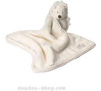 Doudou herisson écru tartine et chocolat Blanc G