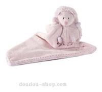 Doudou herisson rose tartine et chocolat Rose G