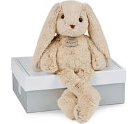 Doudou Histoire d'Ours Ami peluche lapin beige 40 cm
