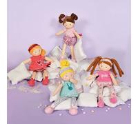 Doudou Jolijou LES PIPELLETTES poupée 25 cm 1 pc