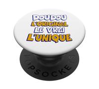Doudou l’Original Le Vrai l’Unique Humour Personnalisé PopSockets PopGrip Adhésif