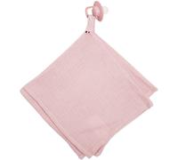 Sevira Kids - Doudou lange attache tétine en gaze de coton, Jeanne Made in France