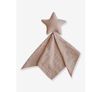 Doudou lange étoile - beige TU