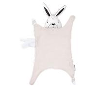 Doudou lange lapin amande