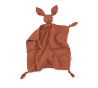 Doudou lange lapin terracotta