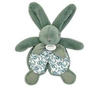 Doudou lapin 18 cm polyester collection LAPIN DOUDOU Vert sauge