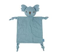 Doudou Lapin Apaisant en Mousseline de Coton - Jouet et Serviette pour Bébé, Compagnon Dès La Naissance, Poupée de Dentition, Jouet Apaisant pour Fille et Garçon